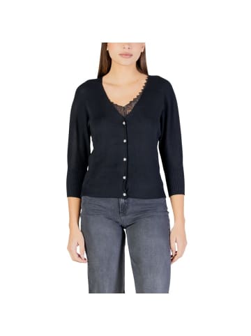 Morgan de Toi Schwarz Polyester Strickjacke