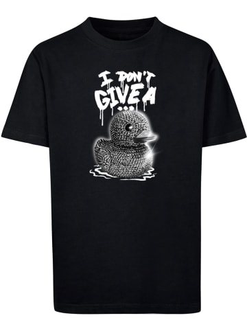 Mister Tee Shirt "Kids I Don't Give A Tee" in Schwarz