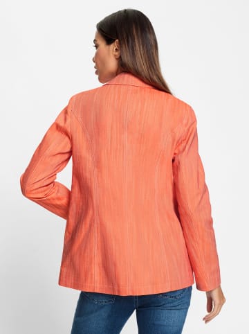 Heine Blazer in orange-champagner-meliert