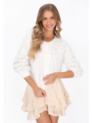 IZIA Women Cardigan in offwhite