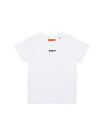 smiler. T-Shirt mini-laugh. in weiss
