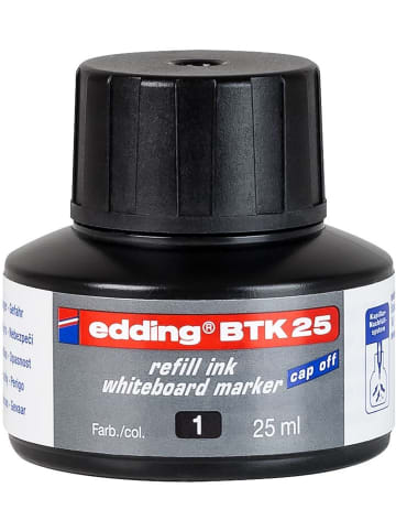 edding Nachfülltinte edding BTK 25 für edding Boardmarker 25ml schwarz