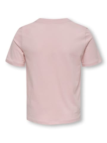 KIDS ONLY Kurzarm T-Shirt Leo Herzprint Kogrexi in pale lilac