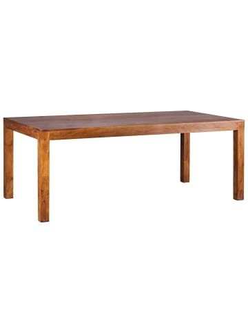 KADIMA DESIGN Esszimmertisch MUMBAI 180x90x76 cm Massivholz Esstisch in Massivholz