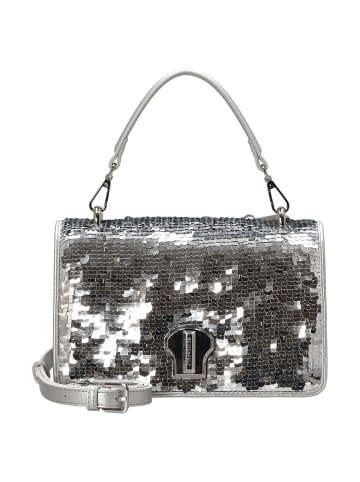 Seidenfelt Seljord - Henkeltasche 23.5 cm (black) in silver