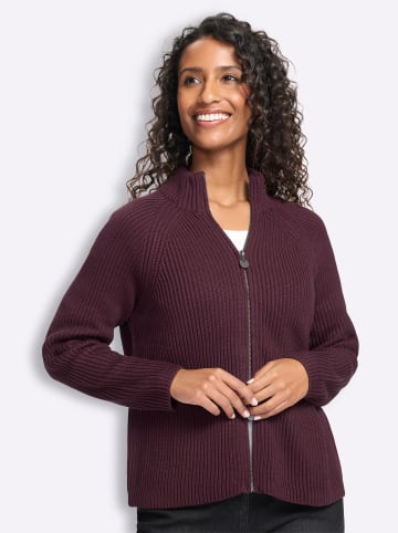Heine Strickjacke in burgund