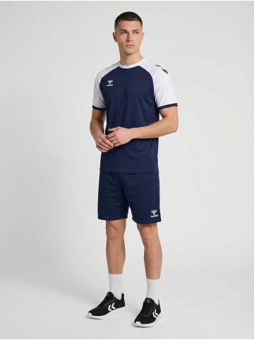 Hummel T-Shirt Raglanärmel Hmlmatch Erwachsene in MARINE/WHITE