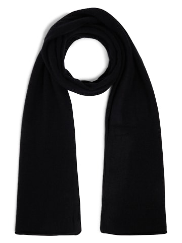Marie Lund Pure Cashmere Schal in schwarz - 0065