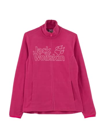 Jack Wolfskin Jacke Zero Waste Fleece in Rosa