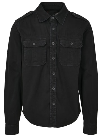 Brandit Long Sleeve Shirt in black
