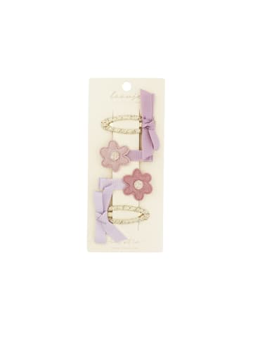 leevje Haarspangen flower and bow clips' in multicolored