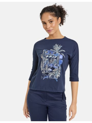 Gerry Weber T-Shirt 3/4 Arm in Indigo