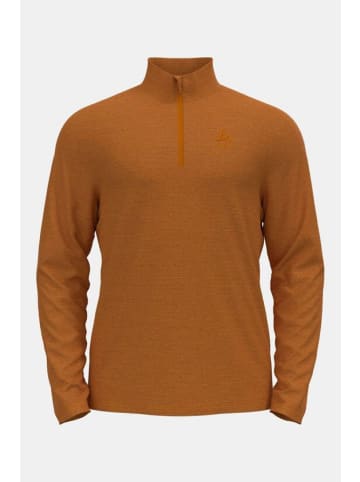 Odlo Midlayer/sweatshirt Mid layer 1/2 zip ROY in Braun