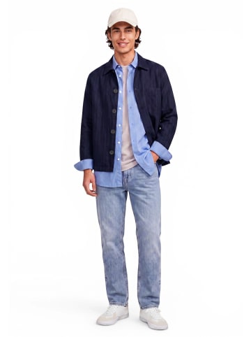 Zero  Hemd mit Nadelstreifen in Dark Blue/Blue