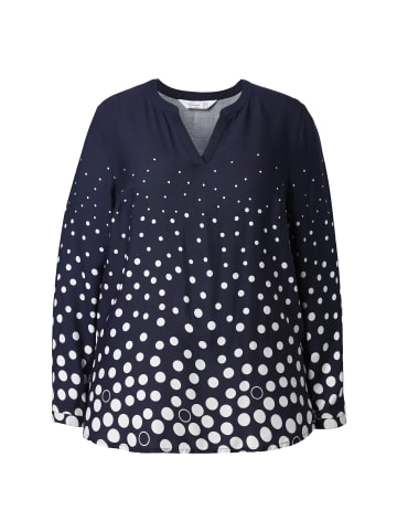 MIAMODA Bluse in schwarz