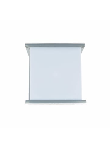 Licht-Erlebnisse Außen Wandlampe (B)16.5 x (H)16.3 cm in Grau Weiß