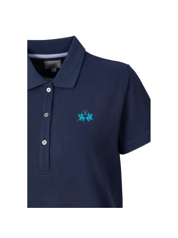 La Martina Poloshirt WCP006 in dunkelblau