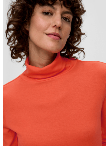 s.Oliver T-Shirt langarm in Orange