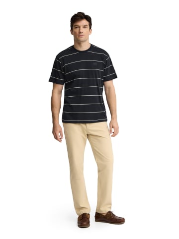 Polo Club T-Shirt HONSHU TWILL PATCH in Marine-Hellgelb