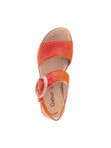 Gabor Keilsandaletten in Orange