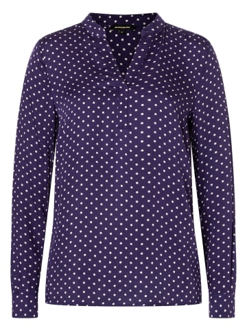 More & More Punktebluse in little dots print pure purple