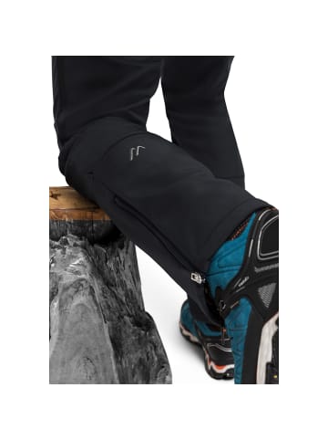 Maier Sports Softshellhose Adakit in Schwarz