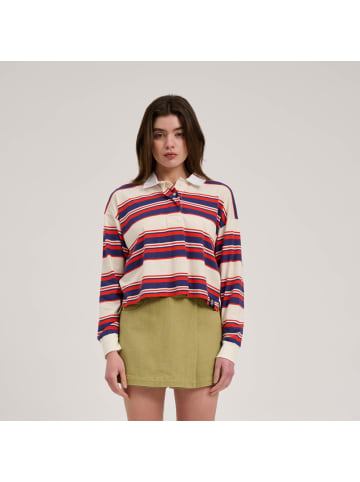 Santa Cruz Top "Monterey Crop Polo Top" in Weiß