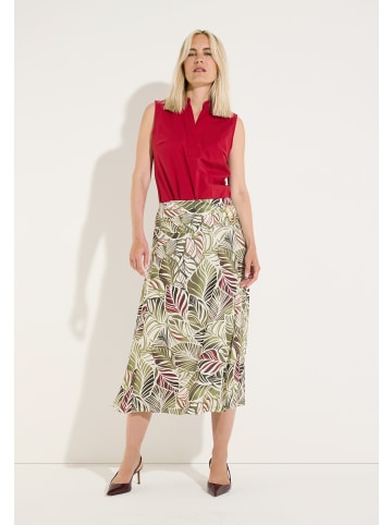 More & More ärmellose, schmale Basic-Bluse in red