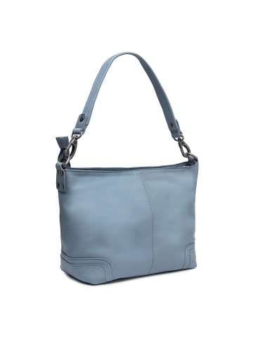 The Chesterfield Brand Zarita Schultertasche Leder 22 cm skyblue