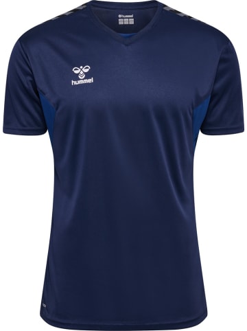 Hummel Sportshirt "Hmlauthentic Pl Jersey S/S" in Blau