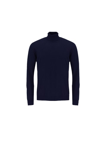 OLYMP  Rollkragenpullover in blau