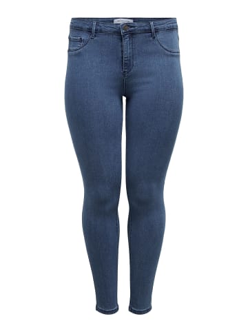 ONLY Carmakoma Skinny Jeans in Medium Blue Denim