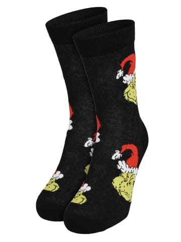 The Grinch The Grinch Socken - Christmas Sneaker in schwarz