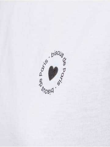 OPUS Damen T-Shirt - Sparls Sparis in weiß schwarz