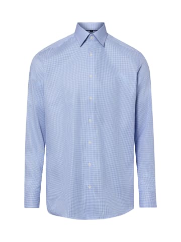 Finshley & Harding Businesshemd in blau weiß