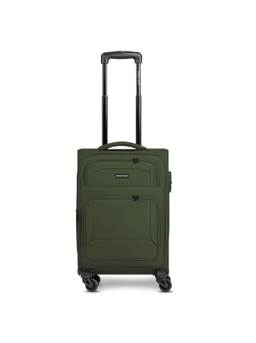 Smartbox Edition 04 4 Rollen Kabinentrolley 57 cm mit Dehnfalte in slate-green