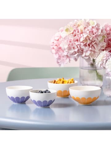 Villeroy & Boch 4er Set Beilagenschalen Fleur Couleur ø 11 cm in bunt