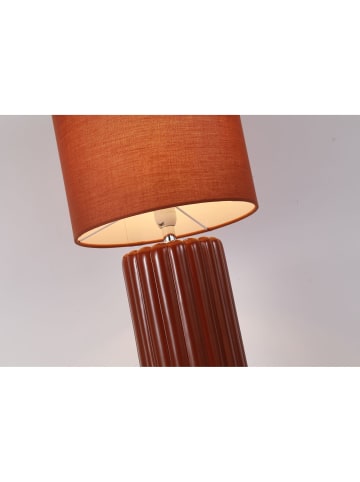 Licht-Erlebnisse Tischlampe (B)22 x (L)22 x (H)51 cm in Orange