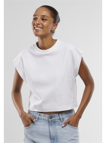 Urban Classics Cropped Tees in white