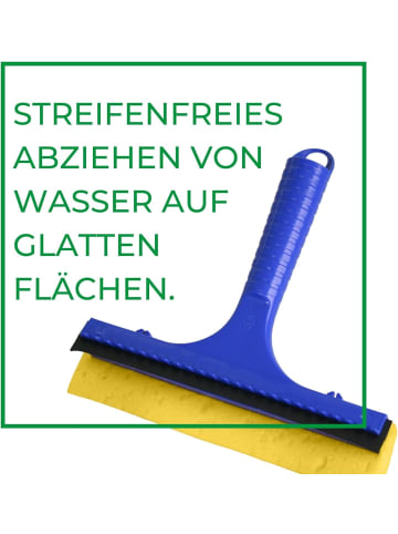Novaliv Novaliv Scheibenabzieher Auto 20 cm Blau Kunststoff mit Abziehlippe un in blau