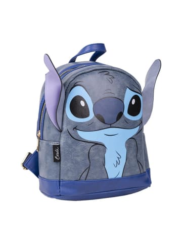 Lilo & Stitch Rucksack Stitch Casual Tasche Damen Kunstleder mit Stickdetails