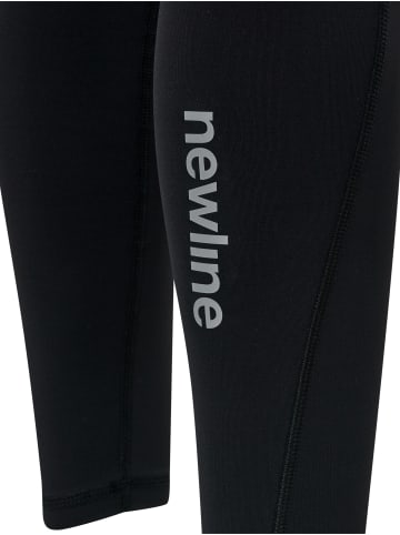 Newline Verstellbare Taille Leggings Reflektierend Logo Women's Core Damen in BLACK
