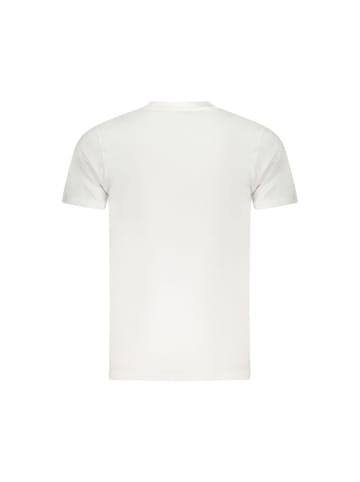 cavalli CLASS Weißes Baumwoll-T-Shirt