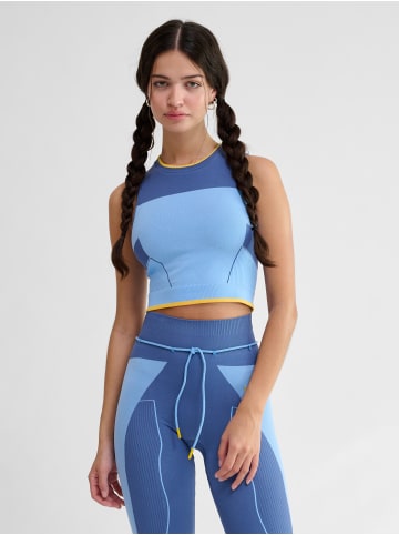 Hummel T-Shirt Hmlseamless Damen in LICHEN BLUE