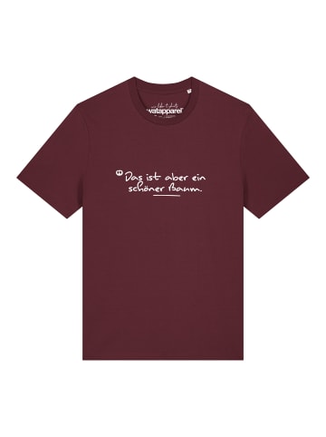 wat? Apparel T-Shirt Das ist aber ein schöner Baum in Weinrot