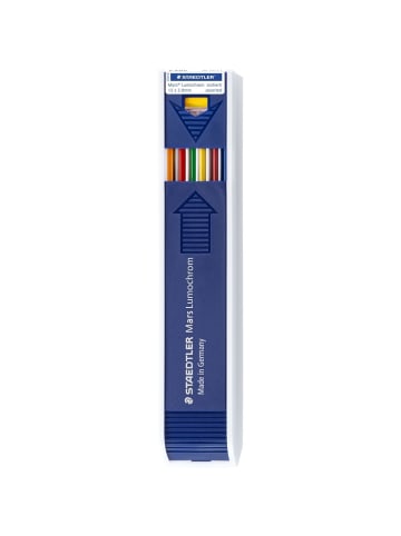 Staedtler Zeichenmine 204 2 mm HB farbig sortiert Packung mit 12 Minen