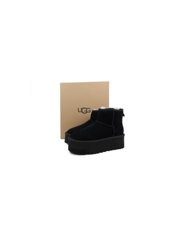 UGG Schneestiefel Mid mit Fleecefutter in Schwarz EUR 37