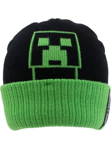Minecraft Mütze in Schwarz