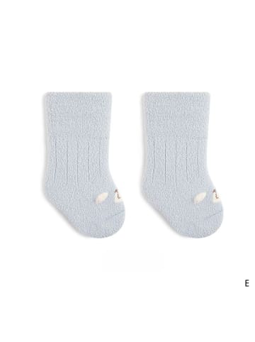 MUNADUNA 5er-Set 'Kleine Ohren' Winter Baby Socken mit Weitbund