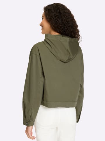 Heine Jeans-Jacke in khaki